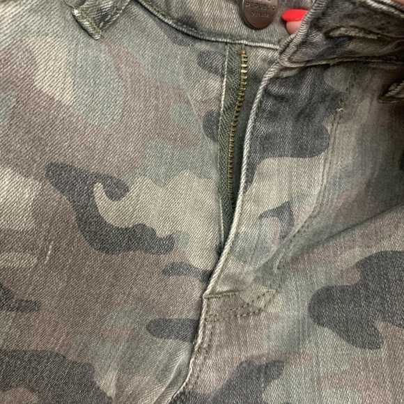 For the Republic Camo Skinny Denim Size 4 Grunge Boho 90’s Y2K Hippie - Picture 3 of 5